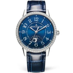 Jaeger-LeCoultre Rendez-Vous 3448480 Diamond Bezel Blue Alligator