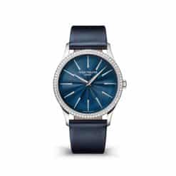 Patek Philippe 4997-200G-001 Calatrava Lacquered Midnight Blue Dial Navy Blue Brushed Calfskin Leather Strap