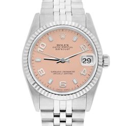 Rolex Datejust 68274 31MM Salmon Dial Stainless Steel