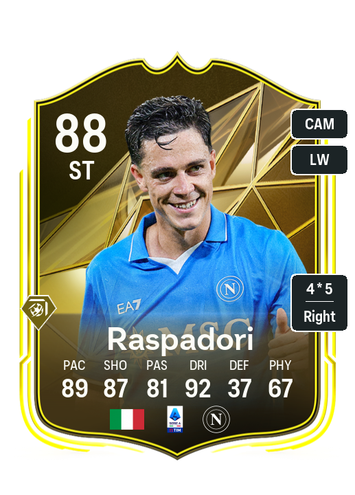 Raspadori Mystery Token Reward