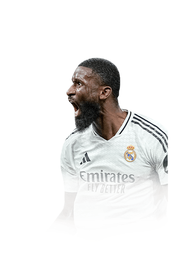 FC 25 Rudiger Face