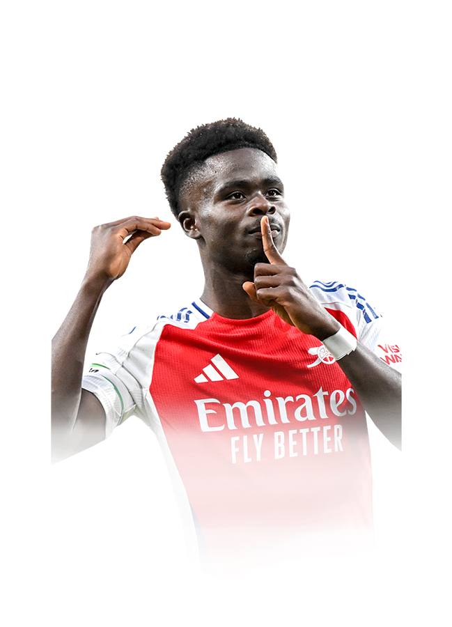 FC 25 Saka Face