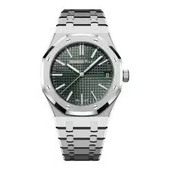 Audemars Piguet 15510ST.OO.1320ST.01 Royal Oak Green Dial Watch