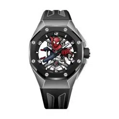 Audemars Piguet 26631IO.OO.D002CA.01 Royal Oak Concept Skeleton 42mm Dial Black Rubber Strap Watch