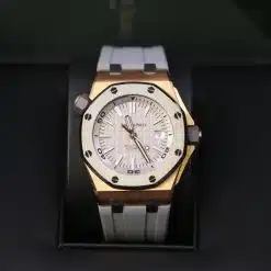 Alternative view of Audemars Piguet 15711OI.OO.A006CA.01 Royal Oak Offshore Diver 42mm Limited