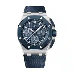 Audemars Piguet 26420SO.OO.A029VE.01 Royal Oak Offshore Blue Dial Leather Strap
