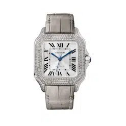 Cartier WJSA0014 Santos de Cartier Sunray-Effect Dial Watch