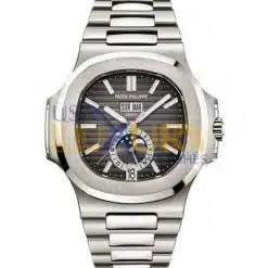 Patek Philippe Nautilus 5726/1a-001 40.5mm Stainless Steel Grey Dial Watch