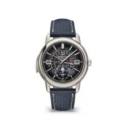 Patek Philippe 5316-50P-001 GRAND Complications Sapphire Crystal Dial Navy Blue Calfskin Leather Strap