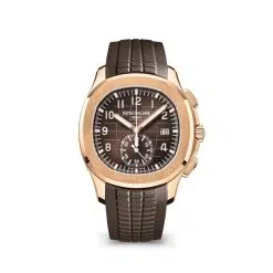 Patek Philippe 5968R-001 Aquanaut Sunburst Brown Dial Dark Brown Composite Strap