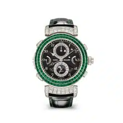 Patek Philippe 6300-403G-001 GRAND Complications Ebony Black Opaline Dial Black Alligator Leather Strap