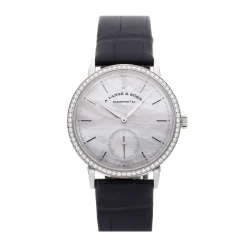 A. Lange & Söhne Saxonia 840.029 37MM White Gold Diamond Bezel