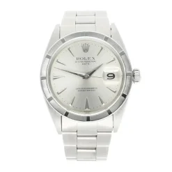 Rolex Oyster Perpetual Date 1501 34MM Silver Dial Stainless Steel