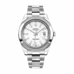 Rolex Datejust 116300-0003 Stainless Steel White Index Dial