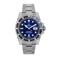 Rolex Submariner Date 116659SABR Blue Sapphire and Diamond Bezel Blue Dial Watch