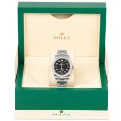 Alternative view of Rolex Oyster Perpetual 40mm 116900 Black Dial Air King Mens Watch