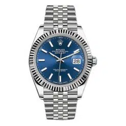 Rolex Datejust 126334 Blue Index 41mm Jubilee Bracelet Stainless Steel Watch