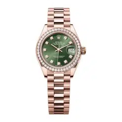 Rolex Lady-Datejust 279135RBR-0014 Olive Green Diamond Dial