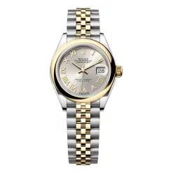 Rolex Lady-Datejust 279163-0005 Silver Roman Dial Jubilee Bracelet