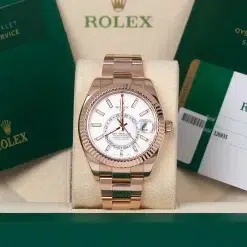 Alternative view of Rolex Sky Dweller 42mm Men's Watch 326935-0005 White Index