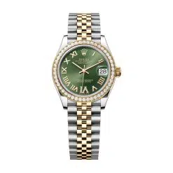 Rolex Datejust 278383RBR-0016 31mm Olive Green Dial Jubilee Bracelet