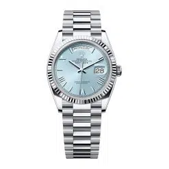 Rolex Day-Date 128236-0018 Ice Blue Roman Dial