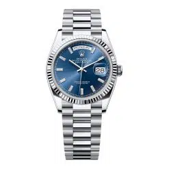 Rolex Day-Date 128236-0023 Blue Diamond Dial