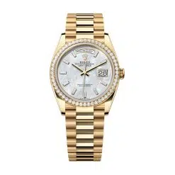 Rolex Day Date 128348RBR-0070 Mother Of Pearl Dial