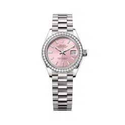Rolex Lady-Datejust 279139RBR-0004 Pink Dial White Gold Bracelet